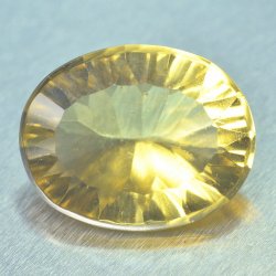 画像2: イエロー・フローライト（コンケーブ・カット）★7.60