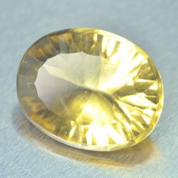 画像1: イエロー・フローライト（コンケーブ・カット）★7.60
